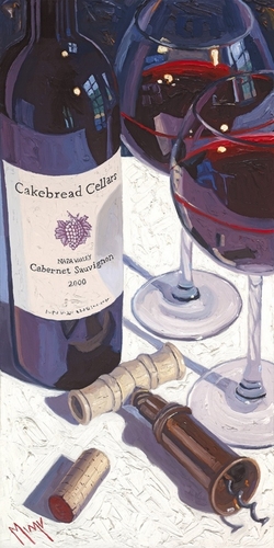 Painting-Still Life-Cakebread