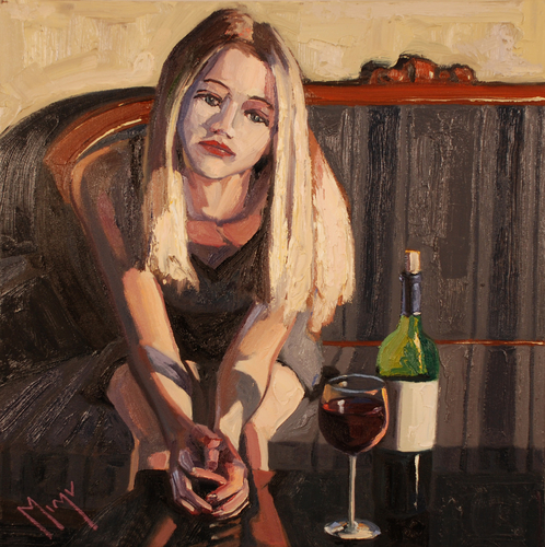 Painting-Figurative-Passing The Time