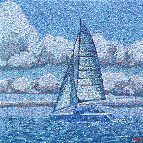 Painting-Landscape-Sailing The Chesepeake