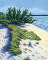 Painting--Oil-SeascapeDeserted Beach