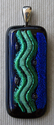 Jewelry--Glass-Lockets & PendantsFused Glass Pendant - 2445
