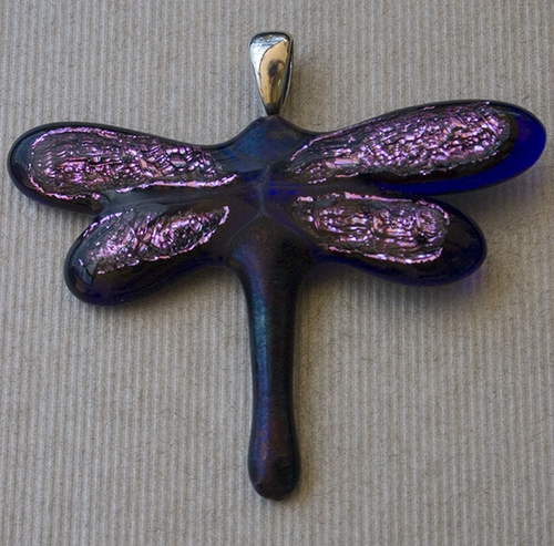 Jewelry--Glass-Lockets & PendantsFused Glass Pendant
