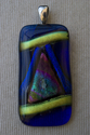 Jewelry--Glass-Lockets & PendantsFused Glass Pendant - 2453