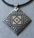 Jewelry--Noble Metals-Lockets & PendantsSilver Pendant - 2446