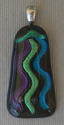 Jewelry--Glass-Lockets & PendantsFused Glass Pendant - #2476