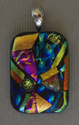 Jewelry--Glass-Lockets & PendantsFused Glass Pendant - 2484