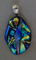 Jewelry--Glass-Lockets & PendantsFused Glass Pendant - 2496