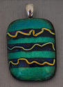 Jewelry--Glass-Lockets & PendantsFused Glass Pendant - 2511