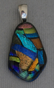 Jewelry--Glass-Lockets & PendantsFused Glass Pendant - 2513