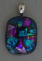 Jewelry--Glass-Lockets & PendantsFused Glass Pendant - 2522