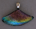 Jewelry--Glass-Lockets & PendantsFused Glass Pendant - 2524