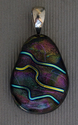 Jewelry--Glass-Lockets & PendantsFused Glass Pendant - 2525