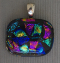 Jewelry--Glass-Lockets & PendantsFused Glass Pendant - 2527
