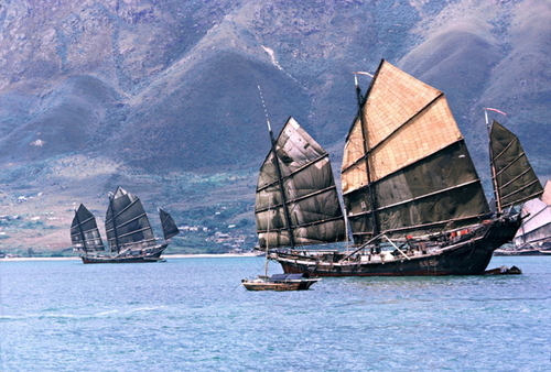 Photography-Seascape-Hong Kong Boat People