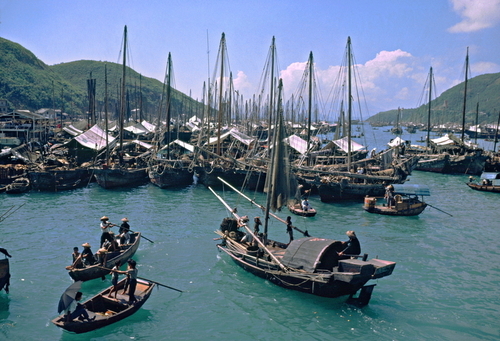 Photography-Hong Kong Boat People