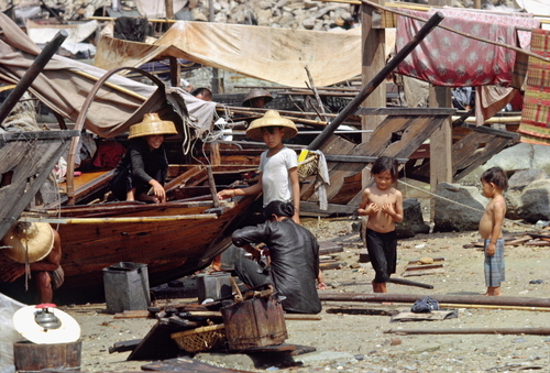 Photography-Urban-Hong Kong Boat People
