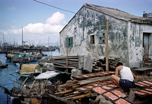 Photography-Genre-Hong Kong Boat Peple