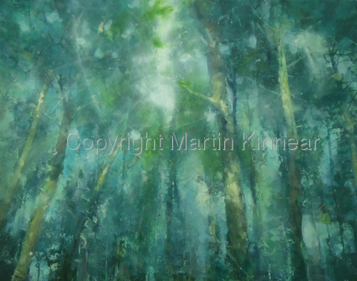 Painting-Abstract-Green the Fuse