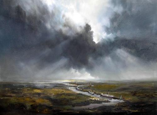 Painting-Light Breaking Through