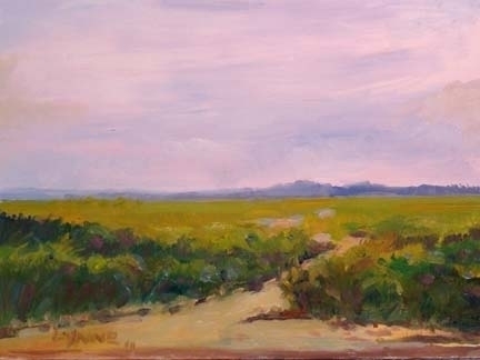 Painting-Landscape-Path to Corn Hil Beach