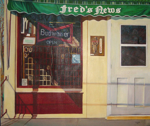 Painting-Cityscape-Fred's News