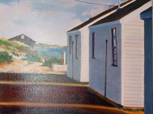 Painting-Genre-Cottages