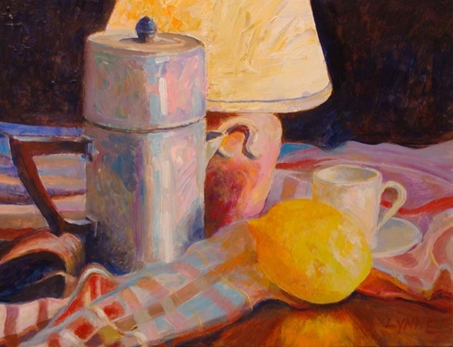Painting-Still Life With Lemon