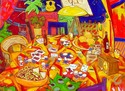 Painting--Oil-Still LifeKey West Poker Table