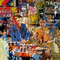 Painting--Oil-FigurativeBar Scene