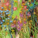 Painting--Oil-LandscapeA Monarch visits Matthew Meadow