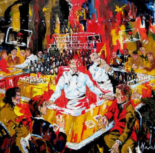 Painting-Figurative-Friday Night Sights