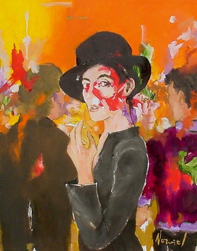 Painting-Figurative-Cast Party