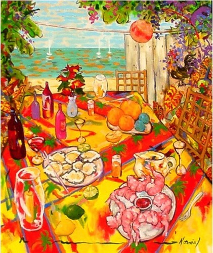 Painting-Landscape-Caya Hueso Mesa