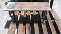 Limestone bench
