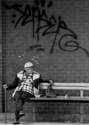 Photography--Black & White-PhotojournalismOld man and grafity