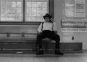 Photography-Waiting for the train
