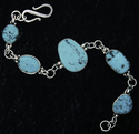Rebecca Mohr - Stepping Stones Turquoise Bracelet