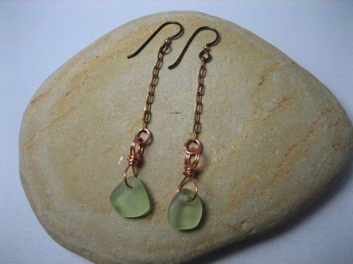 Sea Glass Earrings