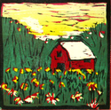 Mary Mosblech - Red Barn