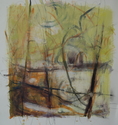 Pond with Heron [Sold]