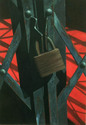 Painting--Oil-PhotorealismLocked Fence
