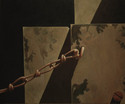 Painting--Oil-Realism3 Squares and a Chain