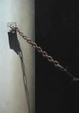 Painting--Oil-RealismWhite Post and Chain