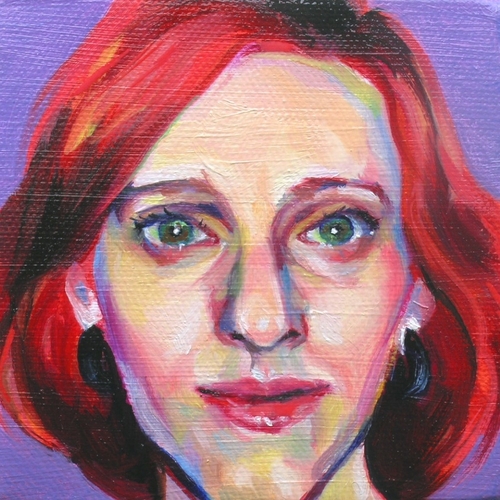 Painting-Oil-Redhead