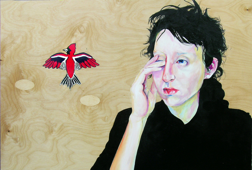 Painting-Acrylic-Charlie Cardinal