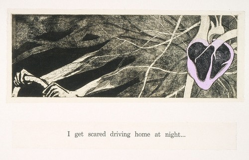 Print Making-Night Driving Book: Page 1