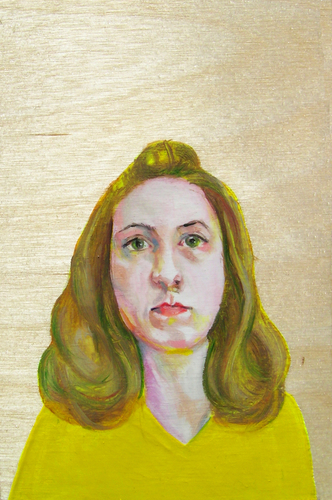Painting-Acrylic-Farmer's Daughter LF