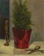 Painting--Oil-Still LifeEvergreen