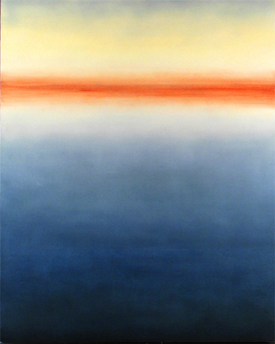 Painting-Untitled (Burnt Sienna)