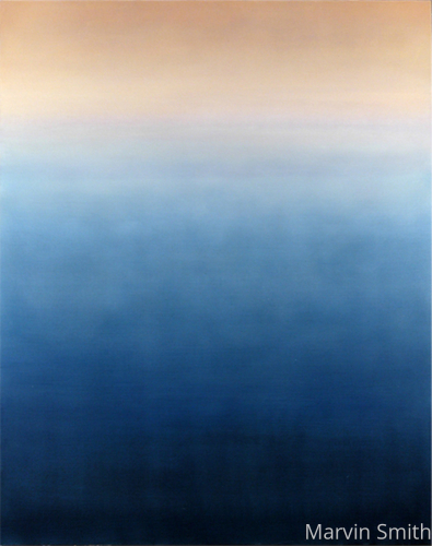 Painting-Abstract-Untitled (Ultramarine & Violet)